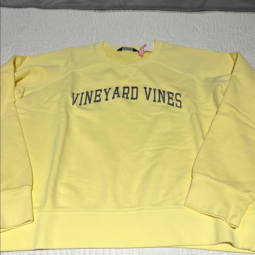 Vineyard Vines Lemon Crewneck